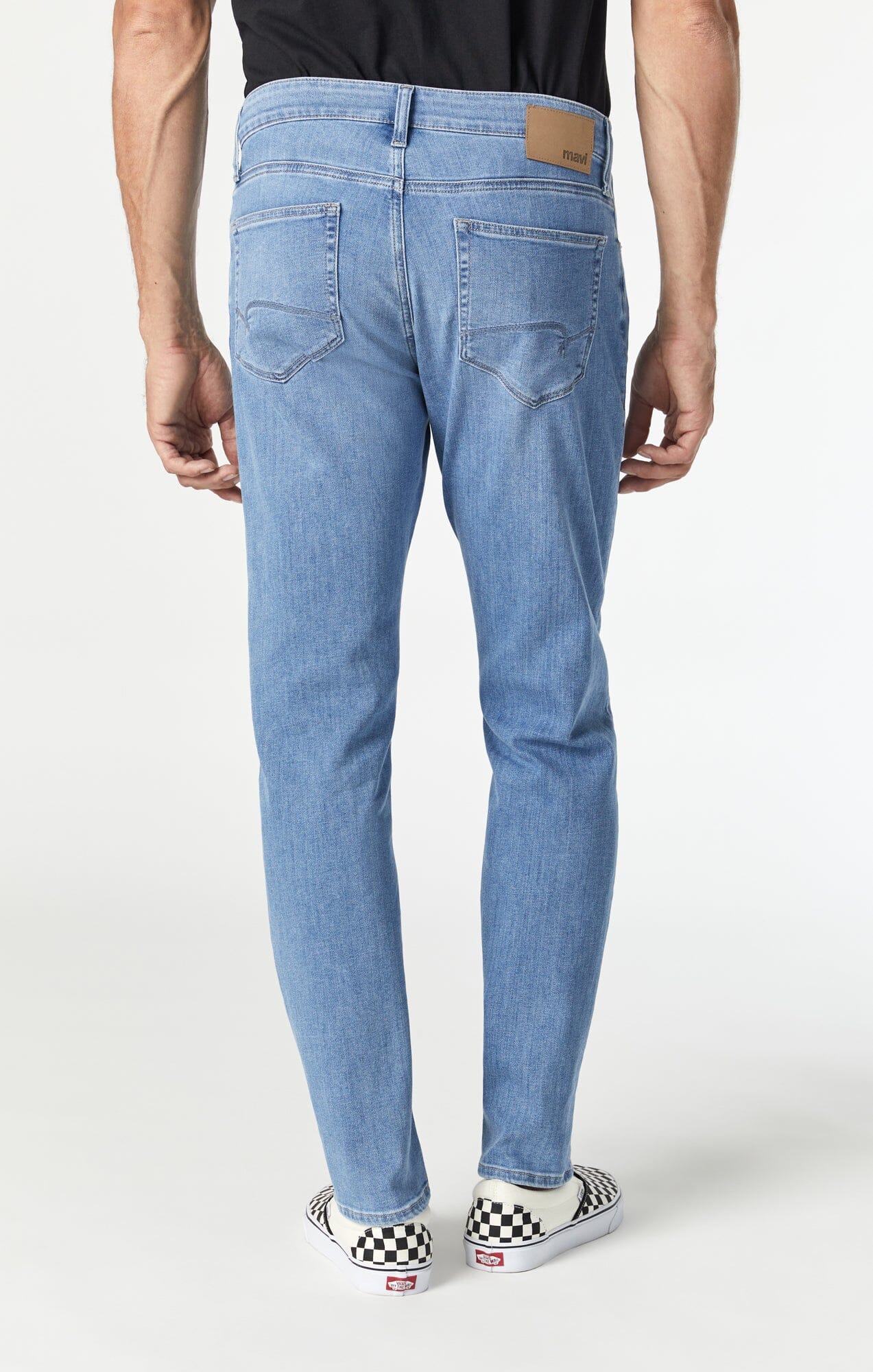 TheFound Men's Jeans Ripped Slim Fit Jeans Stretch Distressed Destroyed  Skinny Zipper Straight Leg Denim Pants Light Blue S - Walmart.com